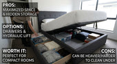 Storage Beds: Are They Worth It? Pros, Cons & Best Options