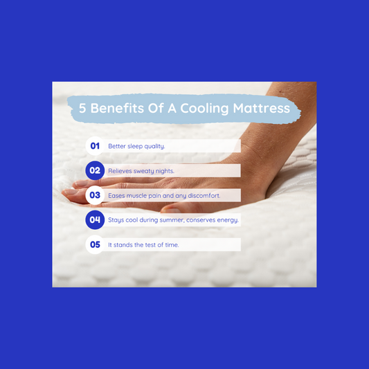 cooling mattress, perth mattress, most comfortable mattress perth, benefits of a cooling mattress