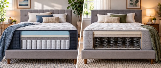 Hybrid Mattress vs Innerspring Mattress: What’s the Difference?