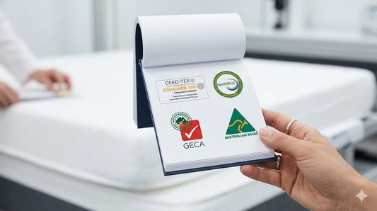 Mattress Certifications in Australia: OEKO-TEX, CertiPUR and GECA Decoded