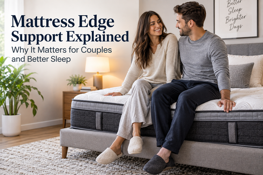 Mattress Edge Support Explained: Why It Matters for Couples and Better Sleep
