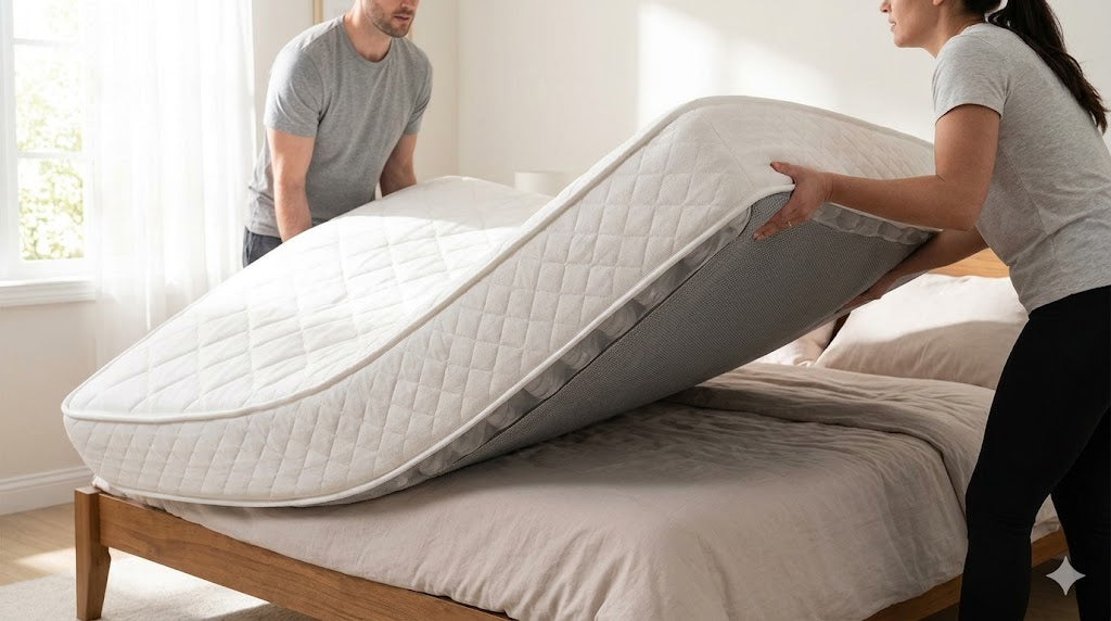 Can You Flip a Hybrid Mattress? One vs Two-Sided