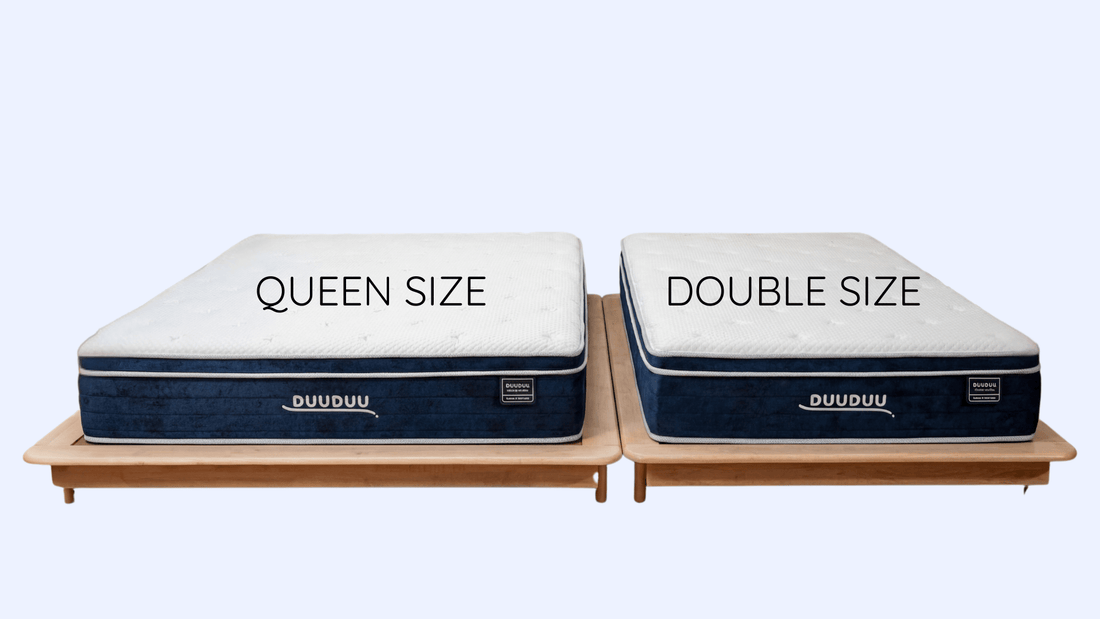 Queen vs. Double Mattresses. What is the difference? - DuuDuu Mattress