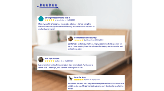 The Power of Testimonials: Why They Matter When Buying a Mattress Online - DuuDuu Mattress
